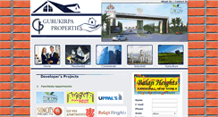 Desktop Screenshot of gurukirpaproperties.com
